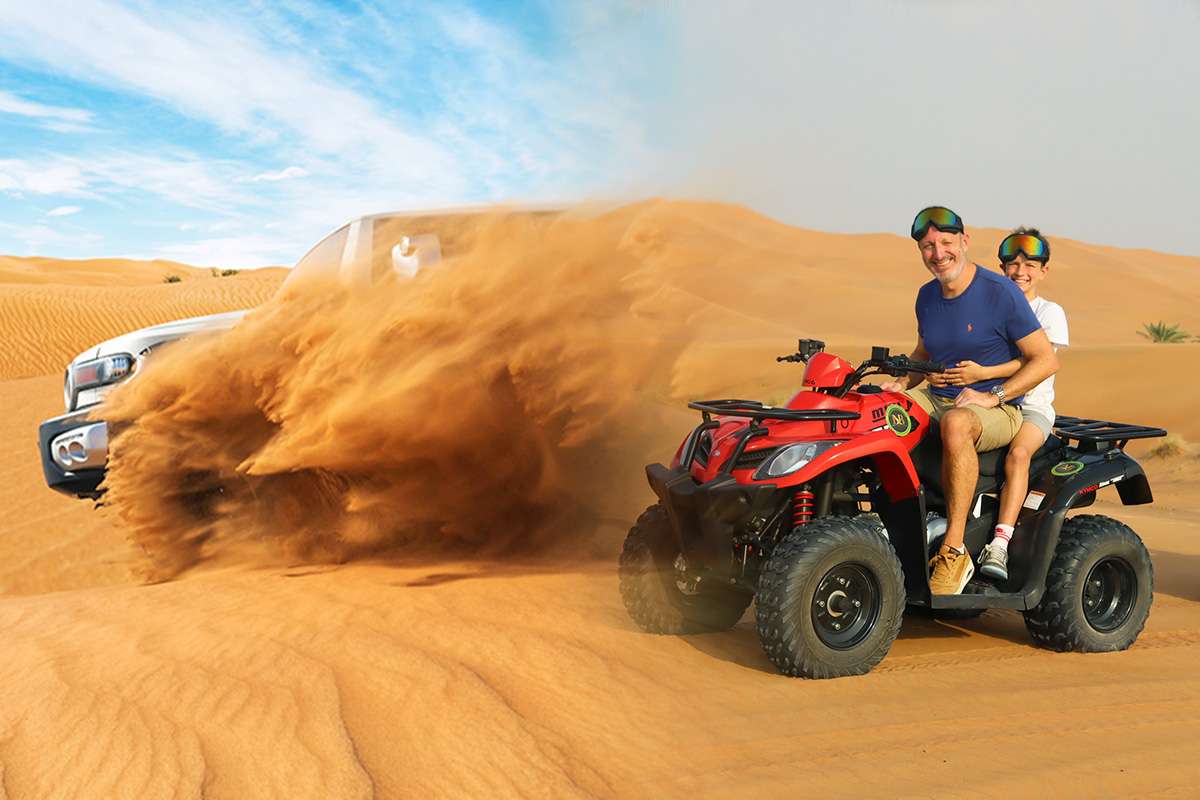 Desert Combo: Sharing Safari + Quad